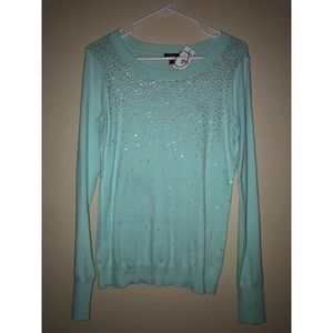 Bedazzled sweater